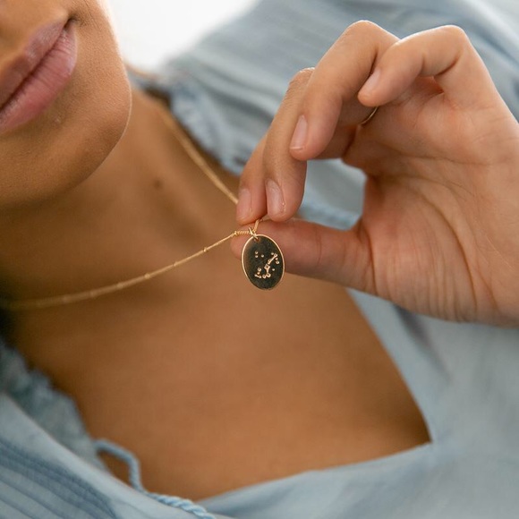 Scorpio Constellation Zodiac Astrology Necklace - Picture 2 of 15